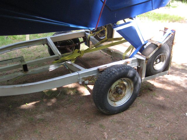 Secure it done  Kitfox to Trailer